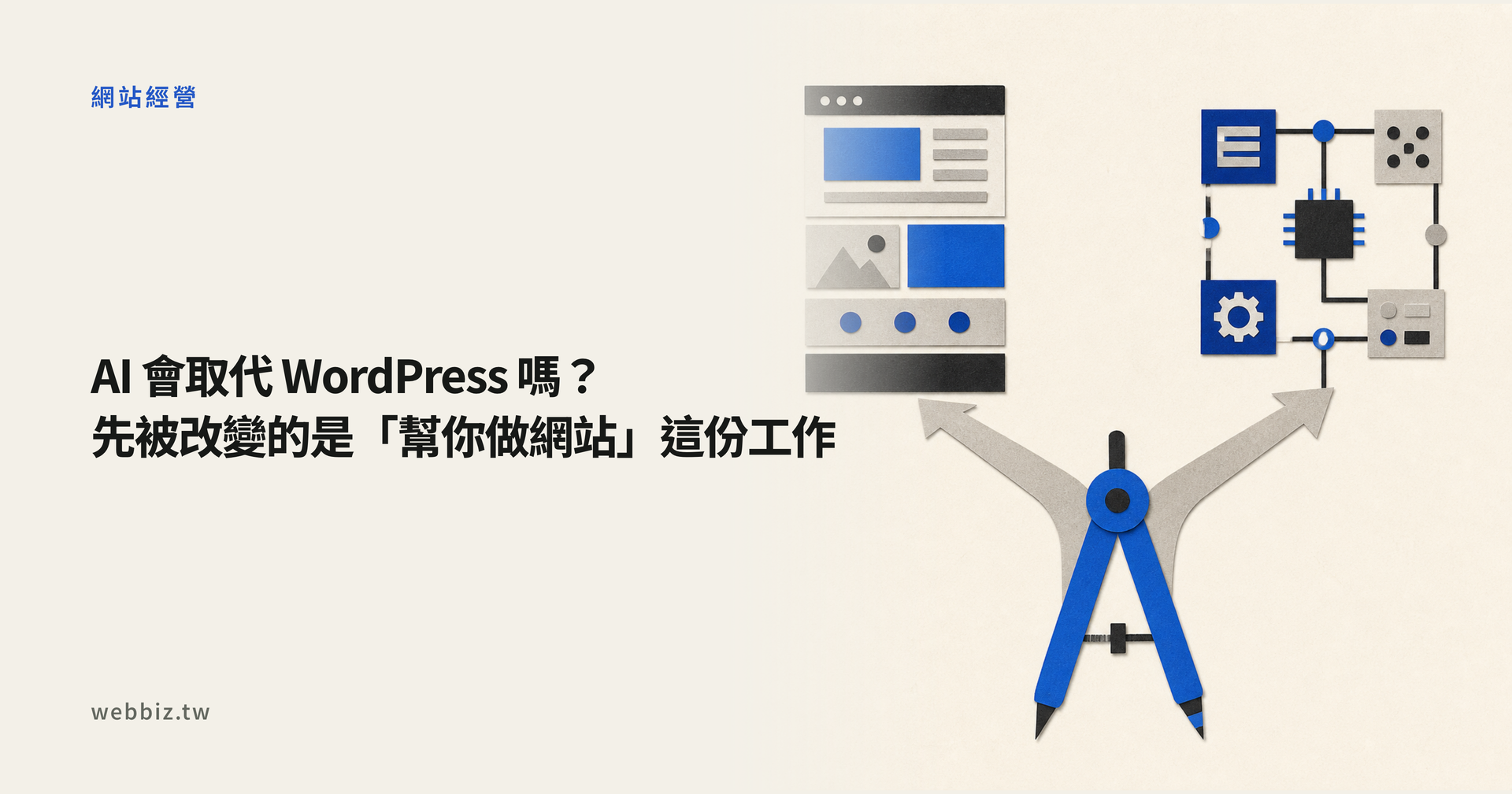 AI 同時改變 WordPress 成熟系統與客製網站的製作方式